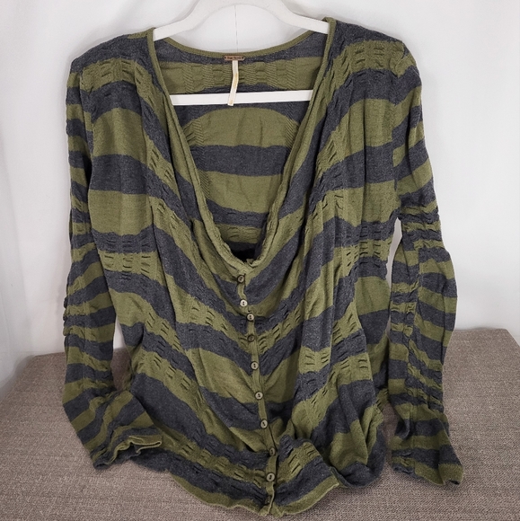 FREE PEOPLE Long Sleeve Top Small - Picture 7 of 11